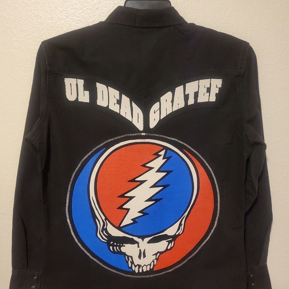 Levi's Other - Levi's Grateful Dead Shirt Jacket Steal Your Face Western